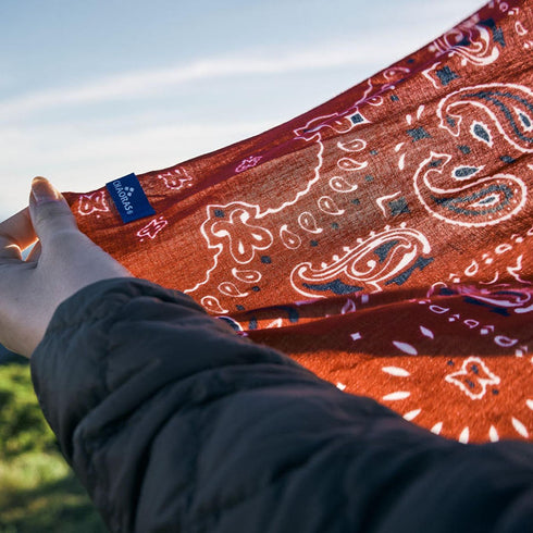 CHAORAS Sports Tenugui /  bandana Red